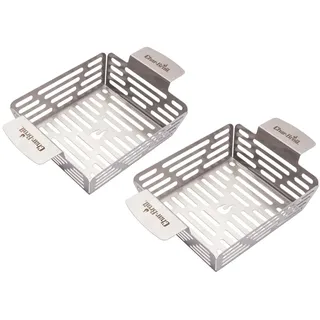 Char-Broil Grillkorb 25,5 x 16 x 7 cm Edelstahl schwarz