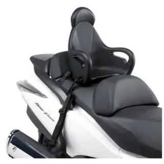 GIVI Kindersitz Universal Schwarz Sitzbank für Kinder 15-36kg
