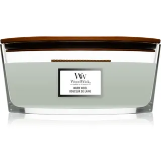 Woodwick Warm Wool Duftkerze mit holzdocht (hearthwick) 453,6 g
