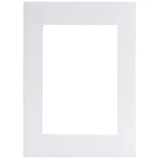 walther design Passepartouts schneeweiss für Rahmenformat: 24 x 30 cm, Bildformat: 15 x 20 cm Passepartouts PA430W