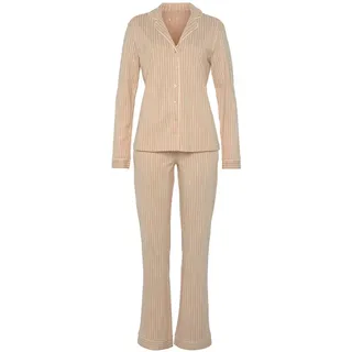 VIVANCE Dreams Pyjama 2 tlg. im klassischen Schnitt, rosa