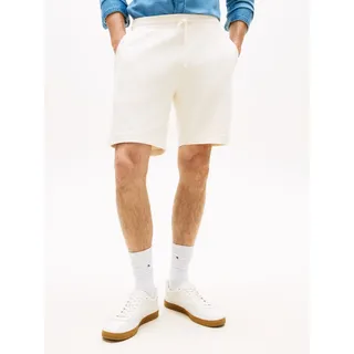 Sweatshorts TOMMY HILFIGER "ESSENTIAL TERRY", Herren, Gr. XXL, N-Gr, ivory petal, Sweatware, Obermaterial: 100% Baumwolle, unifarben, regular fit kurz, Hosen Sweatshorts, Regular fit mit elastischem Bund