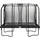 Trampolin Premium 305 x 214 cm Schwarz