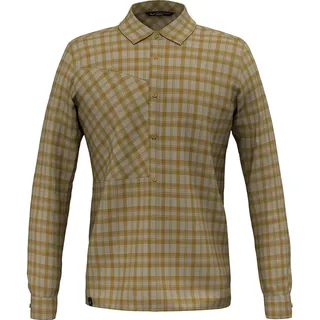 Salewa Herren Fanes Flannel 5 PL Hemd (Größe L, gelb)