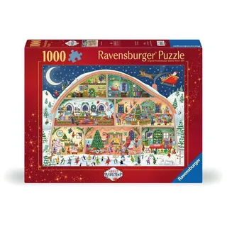 Ravensburger Werkstatt des Weihnachtsmanns 1000 Teile Puzzle
