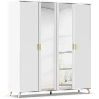 Rauch Kleiderschrank Falun 182 x 203 x 53 cm Weiß