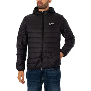 Giorgio Armani Emporio Armani EA7 Herren Übergangsjacke Schwarz 8NPB24-PNGPZ-1200 Grösse XXL - Schwarz