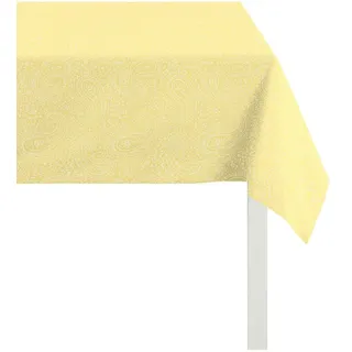 APELT 7907 100X100 50 mitteldecke, Polyester, gelb