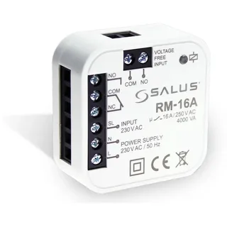 SALUS | RM-16A | Unterputzrelais mit 16A Schaltl.