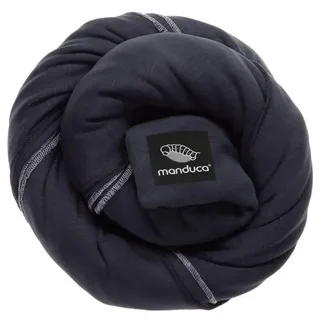 Wickelkinder Manduca Tragetuch , Schwarz , Textil , 60x510 cm , Gots , atmungsaktiv, elastisch , Baby on Tour, Babytragen & Tragetücher