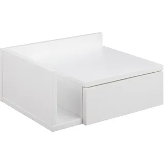 Actona Nachtschrank Ashlan 40 x 32 x 16,5 cm Weiß