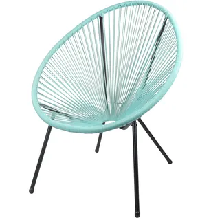 Garden Pleasure Dalida Gartenstuhl 73 x 73 x 93 cm mint 2 St.