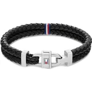 Tommy Hilfiger Armband Herren Leder schwarz 2790361 One Size