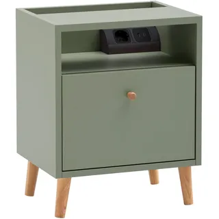 Schildmeyer Nachttisch Bjarne 40,2 x 32,7 x 50,1 cm Pistazie