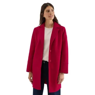 Cecil Woll-Optik Revers-Mantel Beaujolais Rot L