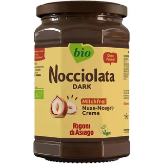 Rigoni di Asiago Nocciolata - Milchfrei, 1x 650g, Haselnusscreme ohne Palmöl, Nuss Nougat Creme ohne Palmöl, Leckerer Brotaufstrich