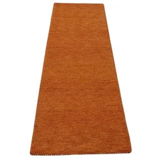 Terrakotta Brücke Teppich 100% Wolle 70X240 cm Handarbeit Läufer T985