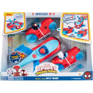 Jazwares GmbH Jazwares Spidey Team Split Racer 3-in-1-Fahrzeug