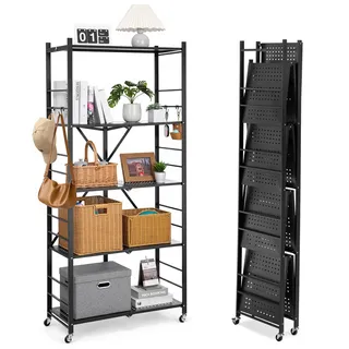 Vevor Küchenregal 36 x 81 x 183 cm Schwarz