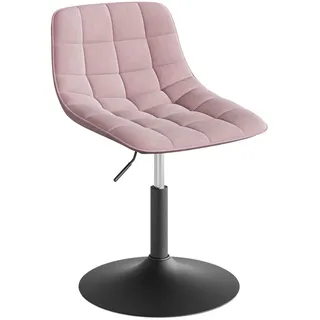 Woltu Sitzhocker 4,25 x 0,35 x 0,35 m Samt Rosa