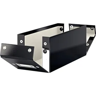 Leitz CD Aufbewahrungsbox 35,1 x 13,6 x 14,3 cm 1-tlg. schwarz