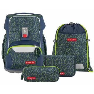 Step By Step BASIS 4tlg. Green Geometric
