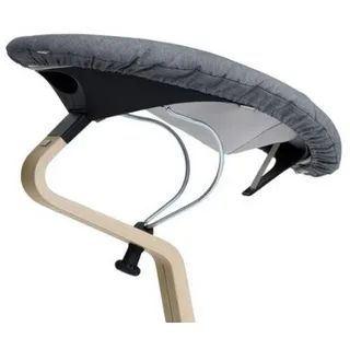 Stokke Hochstuhlliege , Grau, Schwarz, Pink , Textil , 20x38.5x71 cm , 5-Punkte-Sicherheitsgurt, Liegefunktion ab Geburt, ideal zum Füttern auf Augenhöhe , Babymöbel & Kindermöbel, Babyzimmer, Babywippen & Babyschaukeln