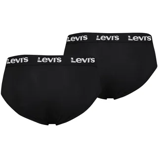 Levi's Slip Repeat Logo Brief schwarz XL 2er Pack