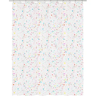 KLEINE WOLKE Duschvorhang Confetti 180 x 200 cm multicolor