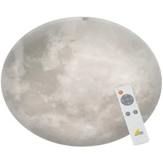 Trio Lunar 1 rund Acryl weiß