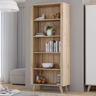 Forte Wandregal 84,7 x 41,7 x 201,5 cm Beige