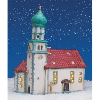 Dekohaus , Multicolor , Keramik , 19x24x12 cm , Dekoration, Dekofiguren & Skulpturen, Dekoobjekte