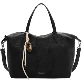 TAMARIS Shopper Polyurethan Schwarz