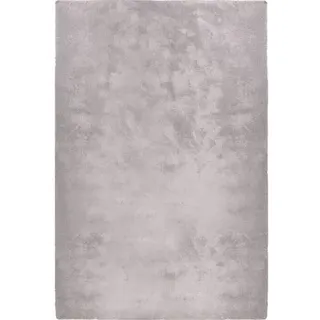 Hochflorteppich Wellness grau silber 200x300 cm