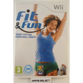 FIT & FUN E Nintendo Wii Wii U PAL EU EUR 3+ Neu Versiegelt
