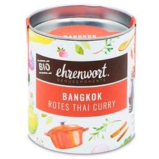 Bio Ehrenwort Bangkok Rotes Thai Curry Gewürz 35g - Einfach statt einer Curry Paste verwenden - Milde Schärfe von ehrenwort
