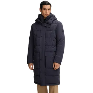 STRELLSON Wintermantel Crasher (Steppmantel, wind- und wasserabweisend) dunkelblau Herren