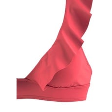 Bild von Triangel-Bikini, mit Volant, rot