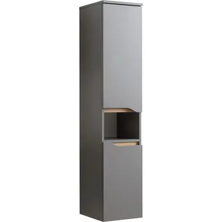 Pelipal Midischrank 30 x 141 x 33 cm Grau/Silber