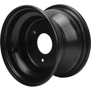 Luocute 16x8.00-7 ATV-Rad, 7 Zoll Rand Schwarzes Rad Aluminiumlegierung 3 Loch 78 Mm Auseignung für die Meisten ATVs Go Karts Offroad-Fahrzeuge
