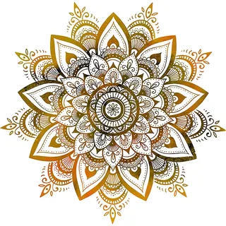 TLDBATICE Wandtattoo Mandala Wandsticker Mandala für Schlafzimmer Wandaufkleber Wandtattoo Wanddeko Wandbild Boho Style Flur Yoga Wanddeko,Pflanzen Blumen Wandaufkleber für Wohnzimmer Küche Fenster