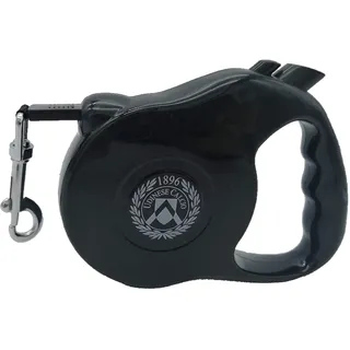 Only4fan S.r.l. Einziehbare Leine Udinese Fußball Einziehbare Leine, Keine Art, Schwarz, Einzigartig