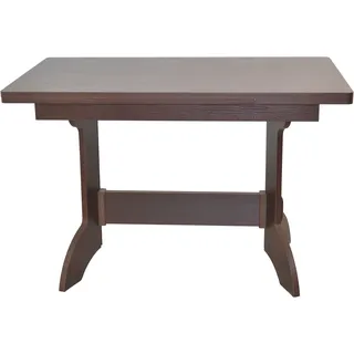 Hofmann Living And More Ausziehtisch 70 x 74 x 70 cm braun