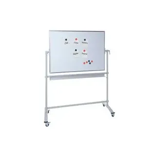 DAHLE Mobiles Whiteboard 96180 Basic 150,0 x 100,0 cm weiß lackierter Stahl