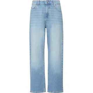 Comma, 5-Pocket-Jeans Straight Leg Blau 32/33