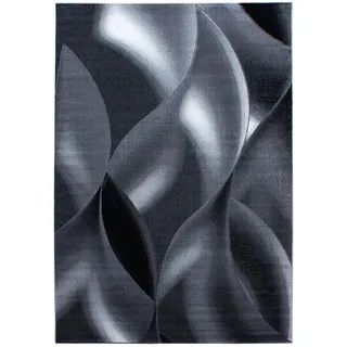 Ayyildiz Webteppich, Plus Black schwarz), ca. 200x290cm