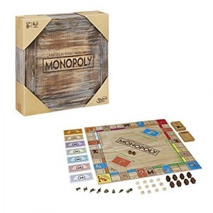 Monopoly Rustic &#8211; Sonderedition aus Holz um 26,11 € statt 37,10 €