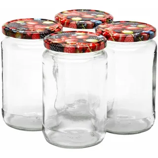 VAN WELL Wildberries Einmachglas 720 ml 4 St.