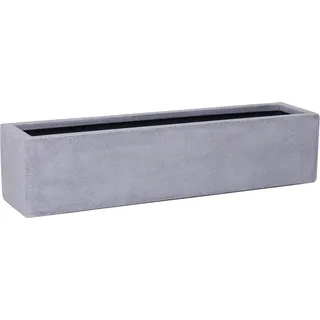 Vivanno Pflanzkasten Flobo 80 cm x 17 cm x 15 cm Betonoptik Grau