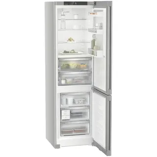 Liebherr Kühl-Gefrier-Kombination , Edelstahlfarben , Metall , 3,1 Schubladen , C , 59.7x201.1x67.5 cm , Abtauautomatik, LED-Innenbeleuchtung, No-Frost , Küchen, Küchenelektrogeräte, Kühlschränke & Gefrierschränke, Kühl- & Gefrierkombination